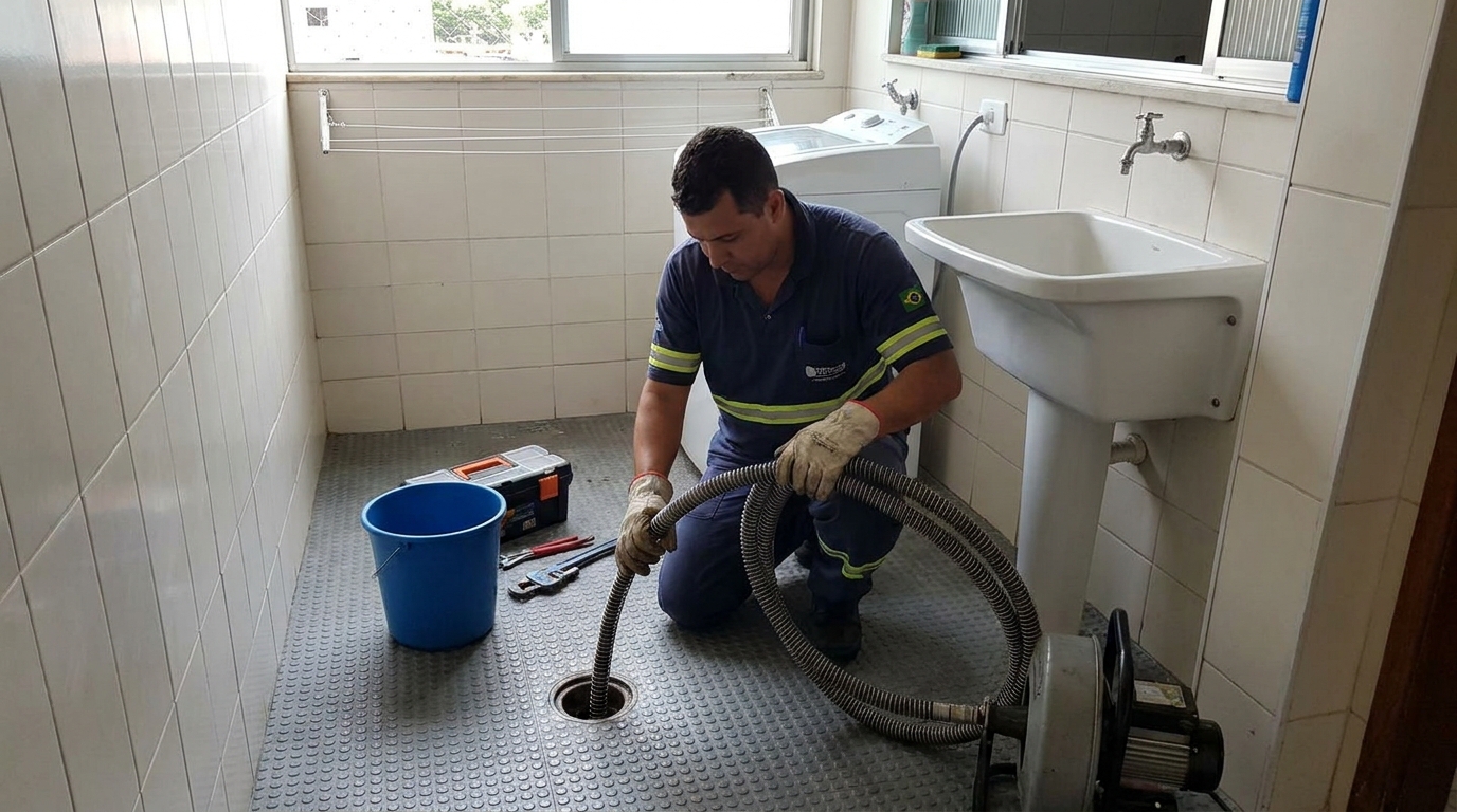 Desobstrução na Cozinha em Macapá‑AP
